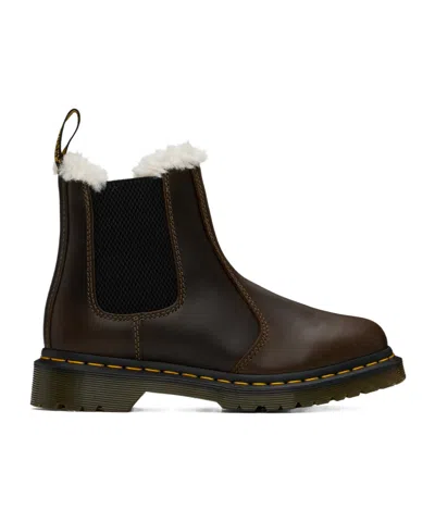 Dr. Martens' 2976 Faux-fur Lined Chelsea Boots In Black