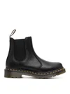 Dr. Martens Audrick Quilted Platform Chelsea Boots In Black