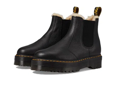 Dr. Martens 2976 Platform Faux-fur Lined Boots Black : Uk 13 (us