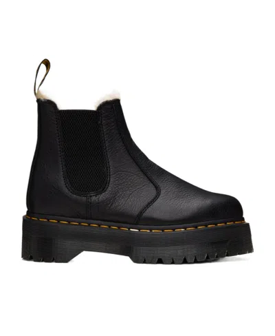 DR. MARTENS' 2976 QUAD PLATFORM ANKLE BOOTS