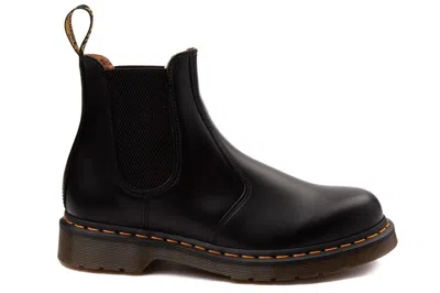 Pre-owned Dr. Martens' Dr. Martens 2976 Smooth Leather Chelsea Boot Black