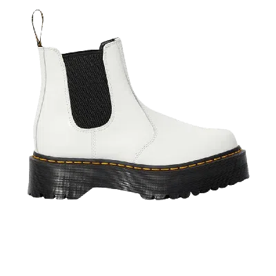 Pre-owned Dr. Martens 2976 Smooth Platform 'white'