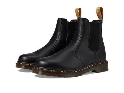 Dr. Martens 2976 Vegan Chelsea Boot Lace-up Boots Black Felix Rub : Uk 12 (us