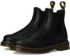 Dr. Martens 2976 Warmwair Boots Women's Black Grizzly Leather Chelsea Jobb1524 In Black
