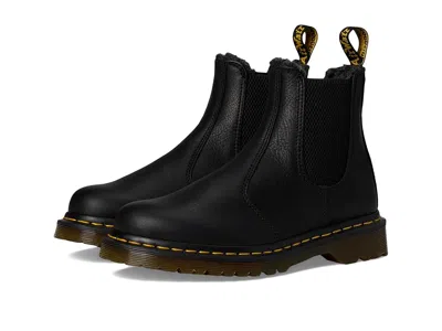 Dr. Martens 2976 Warmwair Grizzly Leather Chelsea Boots Boots Black : Uk 13 (us