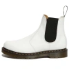 Dr. Martens' Dr. Martens 2976 Yellow Stitch Smooth Leather Chelsea Boots 'white'