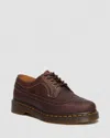 Dr. Martens' 3989 Crazy Horse Leather Brogue Shoes In Brown