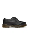 Dr. Martens' Womens Dr. Martens Lowell Leather Shoes In Black