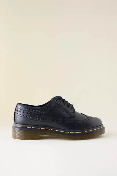 Dr. Martens 3989 Smooth Leather Brogue Shoes In Black