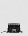 Dr. Martens' 7 Inch Kiev Leather Hardware Satchel In Black