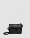 Dr. Martens 7 Inch Padded Leather Satchel In Black
