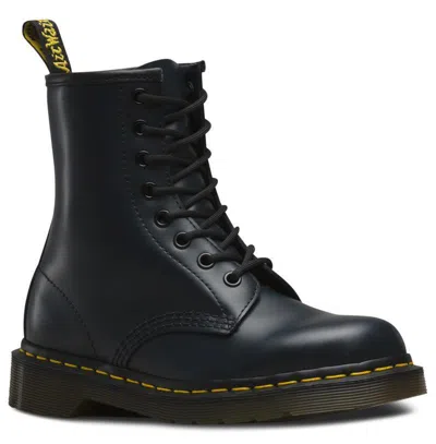 Pre-owned Dr. Martens' Dr. Martens 8 Loch 1460 Navy Smooth 59er 10072410 In Blau