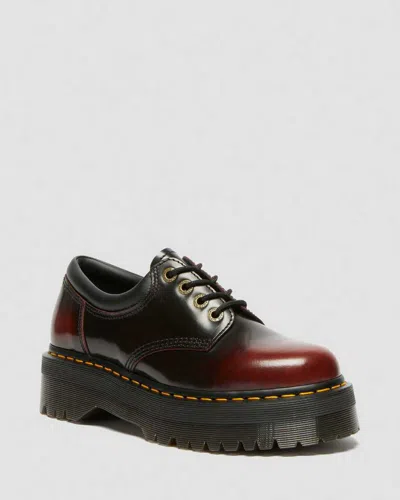 Dr. Martens 8053 Quad Arcadia Casual Shoes In Red