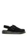 Dr. Martens' Black Isham Desert Oasis Suede Mules