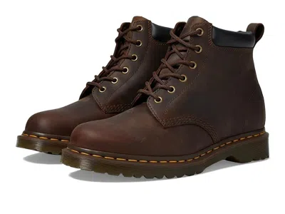 Dr. Martens 939 Ben Six-eye R24282207 Men Us 12 Brown Leather Core Boots Rhs3064