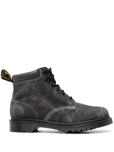 Dr. Martens' 939 Stonewashed Boots In Black