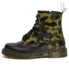 Dr. Martens A Bathing Ape X 1460 Zip 'camo' In Black
