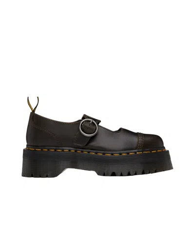 Dr. Martens' Addina Orleans Flat Mary Jane Shoes In Black