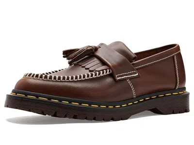 Dr. Martens Adrian Ben Loafers Shoes Butterscotch : Uk 3 (us In Red