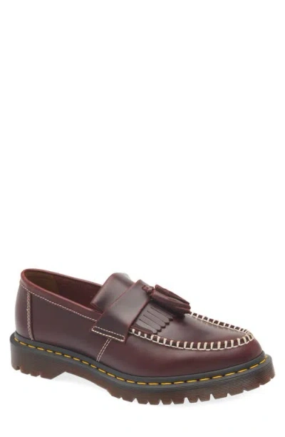 Dr. Martens Adrian Ben Tassel Loafer In Animal Print