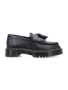 Dr. Martens Adrian Bex Smooth Leather Tassel Loafers In Black