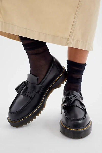 Dr. Martens' Adrian Bex Tassel Loafer In Black, Women's At Urban Outfitters