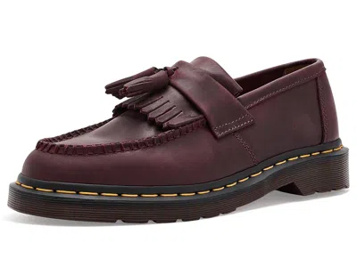 Dr. Martens Adrian Boots Cherry Red: Uk 5 (us Men's 6 - Women's 7) Medium