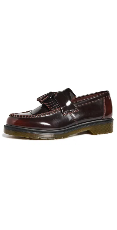 Dr. Martens' Adrian Cherry Red Arcadia Loafers