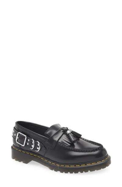 Dr. Martens' Dr. Martens Adrian Hardware Kiltie Tassel Loafer In Black