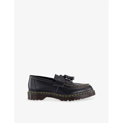Dr. Martens Black Whipstitch Adrian Leather Loafers Eur 44 / 10 Uk