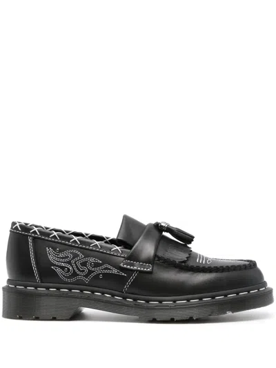 Dr. Martens Adrian Ga Shoes In Black