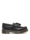 Dr. Martens Adrian Bex Smooth Leather Tassel Loafers In Black