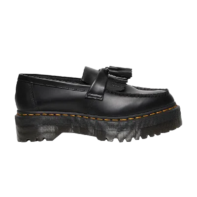 Pre-owned Dr. Martens Adrian Leather Platform Tassel Loafer 'black'