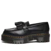 Dr. Martens' Dr. Martens Adrian Leather Platform Tassel Loafers 'black Smooth'