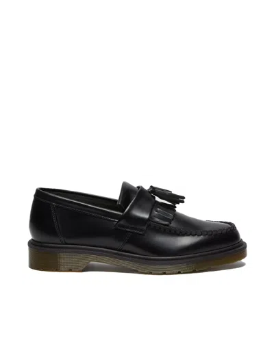 Dr. Martens Adrian Leather Tassel Loafers In Black
