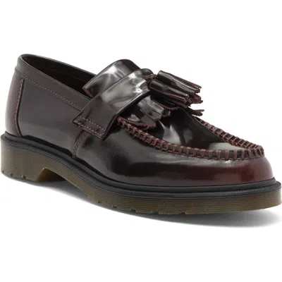 Dr. Martens' Brown Adrian Arcadia Loafers In Red