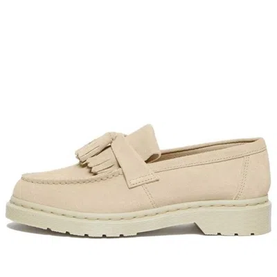 Dr. Martens Adrian Mono Warm Sand E.h Suede 'cream White' In Gold