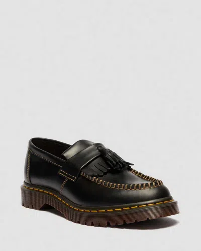 Dr. Martens Adrian Orleans Leather Tassel Loafers In Black