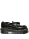 Dr. Martens' Dr. Martens Adrian Quad Platform Tassle Loafers In Black