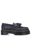 Dr. Martens' Dr. Martens Adrian Quad Platform Tassle Loafers In Black