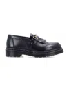 Dr. Martens' Adrian Snaffle Smooth Leather Kiltie Loafers In Black