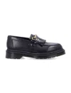 Dr. Martens Adrian Snaffle Smooth Leather Kiltie Loafers In Black In Black
