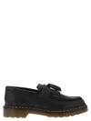Dr. Martens Brushed Calfskin Loafer In Black