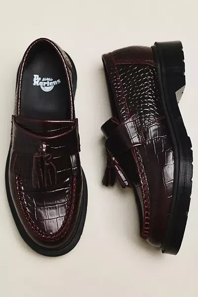 Dr. Martens Adrian Tassel Loafers In Brown