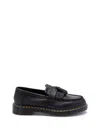 Dr. Martens' Adrian Leather Platform Tassel Loafers In Black  