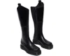 Dr. Martens' Amaayah Hi Lzc3595 Boots Women's Us 5 Black Leather Side Zip Zogg3