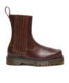 Dr. Martens Amaayah Lo Leather Boots In Multicolor