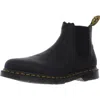 Dr. Martens' Ambassador Womens Leather Pull On Chelsea Boots In Black