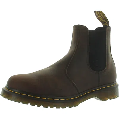 Dr. Martens' Ambassador Womens Leather Pull On Chelsea Boots In Multi