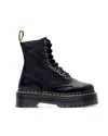 Dr. Martens' Dr. Martens "jadon" Combat Boots In Black